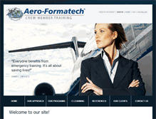 Tablet Screenshot of aero-formatech.com